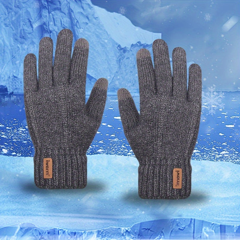 Alpaca Wool Blend Touchscreen Gloves