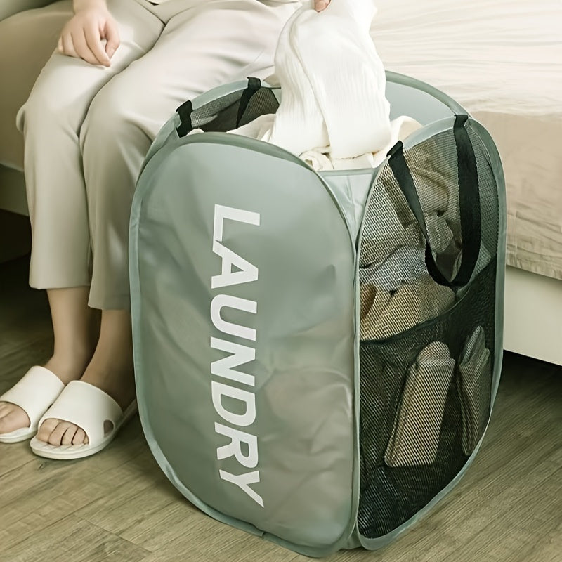 Foldable Laundry Hamper with Handles 🧺✨