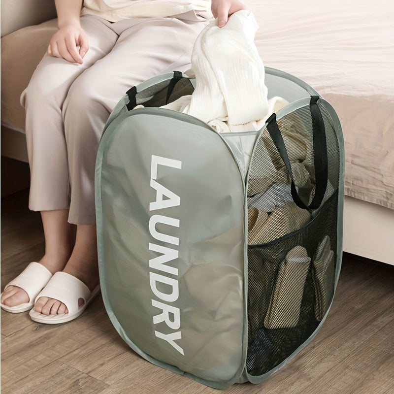 Foldable Laundry Hamper with Handles 🧺✨