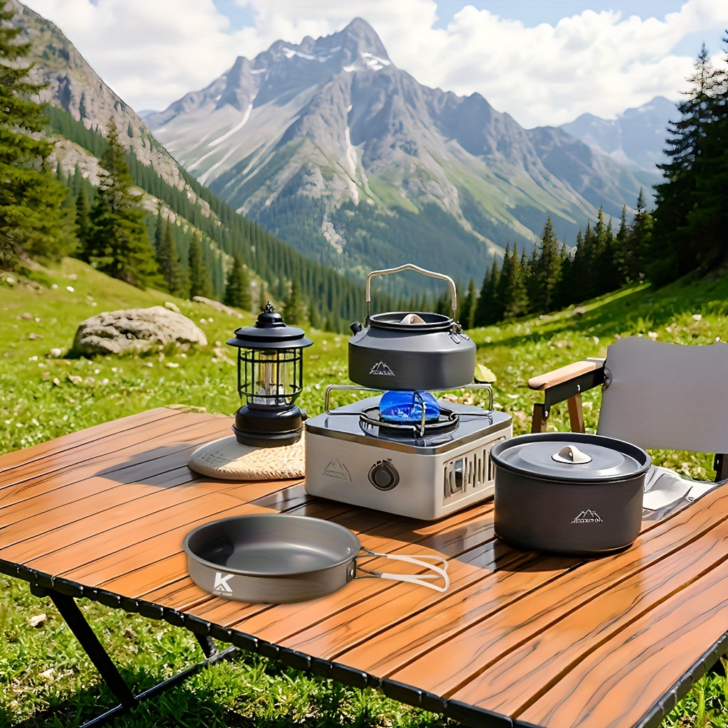 Jetbeam 9pcs Camping Cookware Set 🏕️