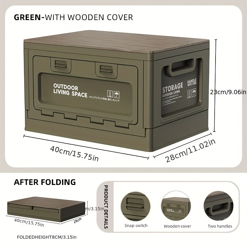 Folding Car Trunk Camping Organizer 🚗📦