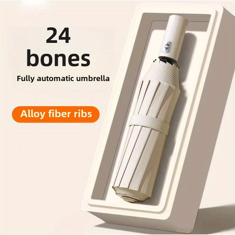 Large Automatic Folding  Windproof Umbrella ☔🌞