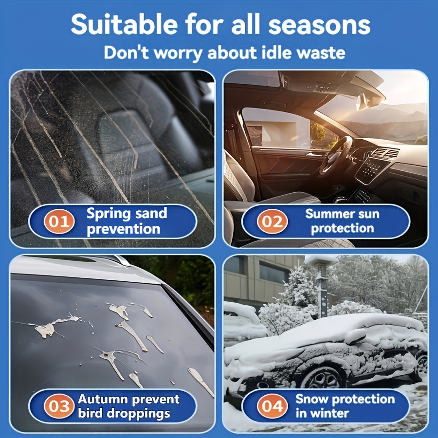 Heavy-Duty Winter Car Windshield Cover ❄️☀️