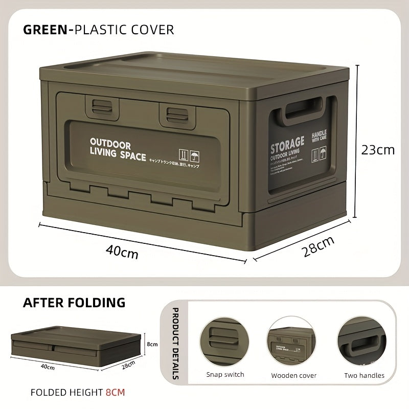 Folding Car Trunk Camping Organizer 🚗📦