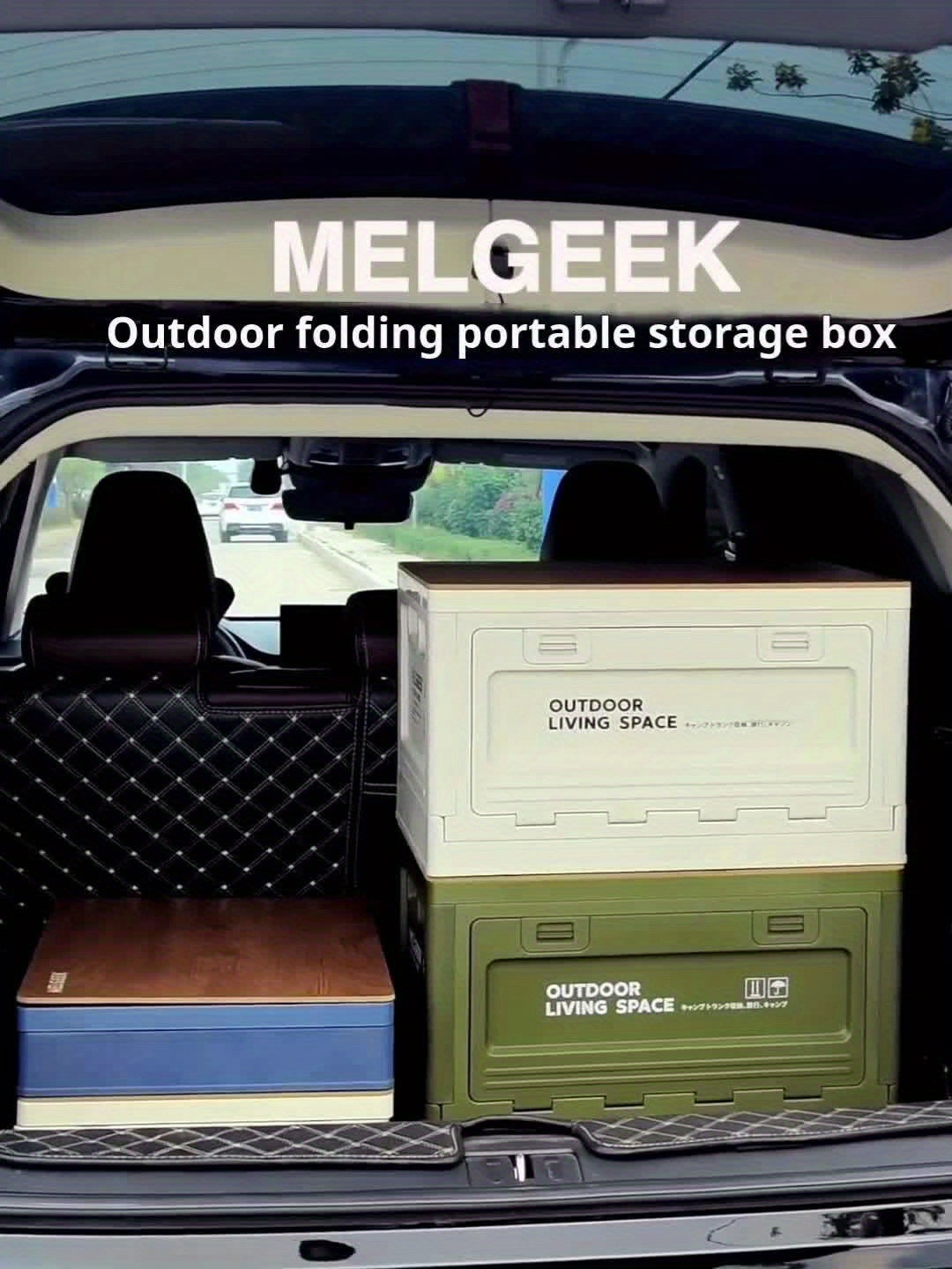 Folding Car Trunk Camping Organizer 🚗📦