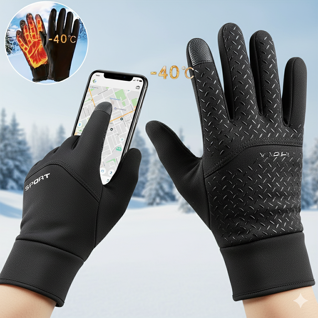 Thermal Touchscreen Activity Gloves