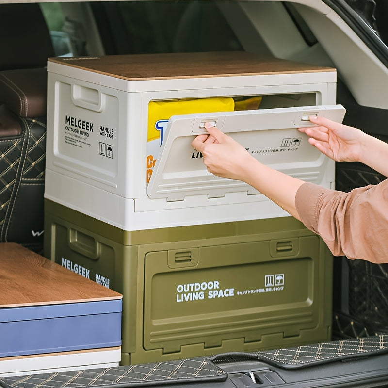 Folding Car Trunk Camping Organizer 🚗📦