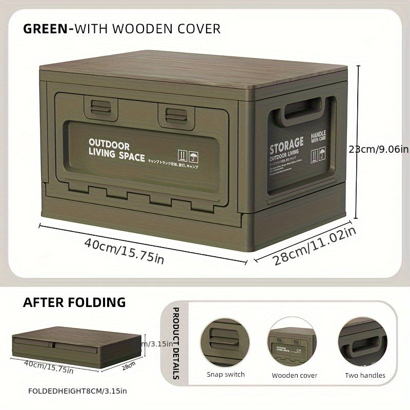 Folding Car Trunk Camping Organizer 🚗📦
