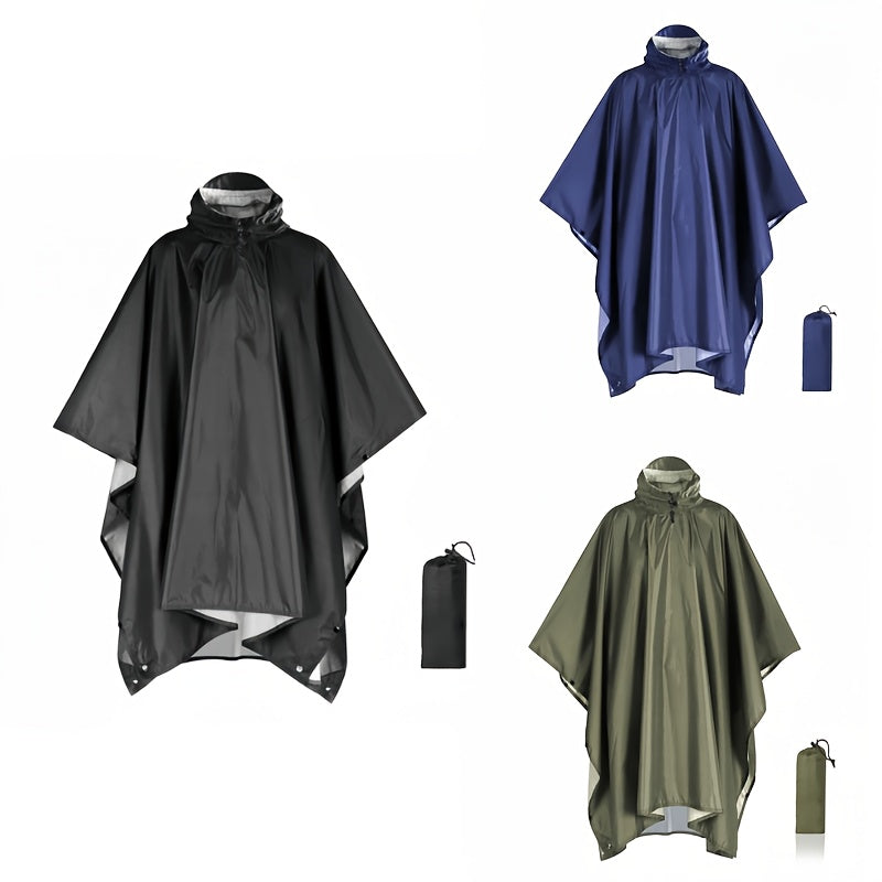 3-in-1 Outdoor Raincoat Poncho ⛺🌧️