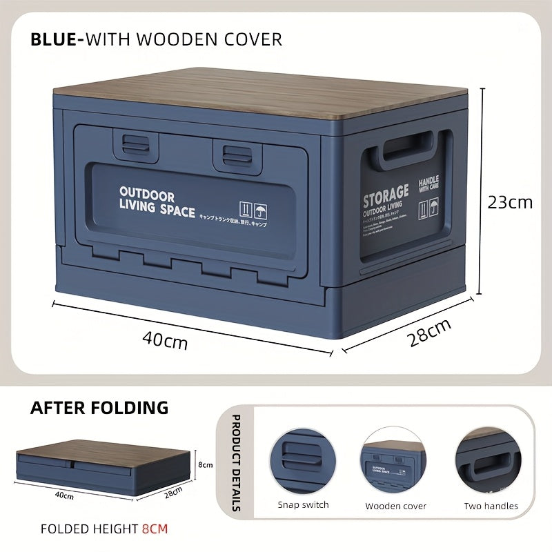 Folding Car Trunk Camping Organizer 🚗📦