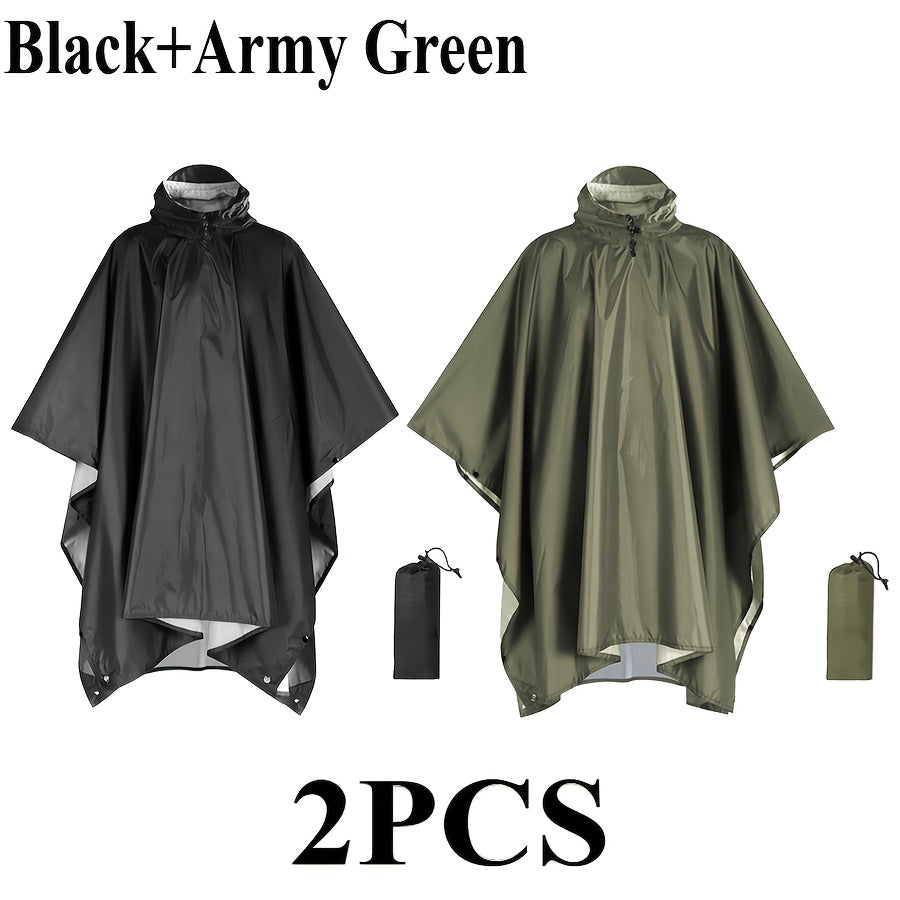 3-in-1 Outdoor Raincoat Poncho ⛺🌧️